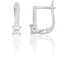 Diamond Sky Jewelry Sidabriniai auskarai su cirkoniais „Junona XII“