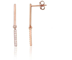 Diamond Sky Jewelry Sidabriniai auskarai su cirkoniais „Nirrti“