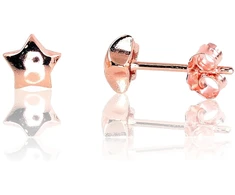 Diamond Sky Jewelry Sidabriniai auskarai-vinukai „Star Parade“