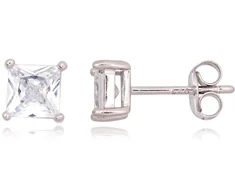 Diamond Sky Jewelry Sidabriniai auskarai-vinukai su cirkoniais „Prism IV“