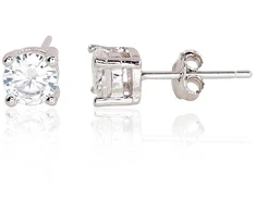 Diamond Sky Jewelry Sidabriniai auskarai-vinukai su cirkoniais „Junona XXX“