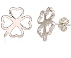 Diamond Sky Jewelry Sidabriniai auskarai-vinukai „Clover III“