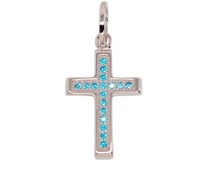 Diamond Sky Jewelry Sidabrinis kryželis su cirkoniais „Sacred Cross VIII“