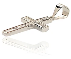 Diamond Sky Jewelry Sidabrinis kryželis su cirkoniais „Sacred Cross IV“