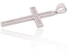 Diamond Sky Jewelry Sidabrinis kryželis su cirkoniais „Cathedral Light V“