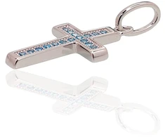 Diamond Sky Jewelry Sidabrinis kryželis su cirkoniais „Sacred Cross VIII“