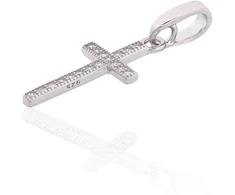Diamond Sky Jewelry Sidabrinis kryželis su cirkoniais „Cathedral Light X“