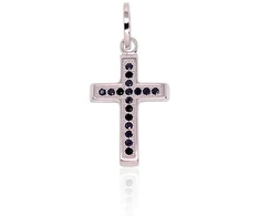 Diamond Sky Jewelry Sidabrinis kryželis su cirkoniais „Sacred Cross III“