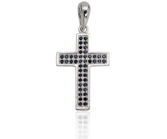 Diamond Sky Jewelry Sidabrinis kryželis su cirkoniais „Cathedral Light IX“