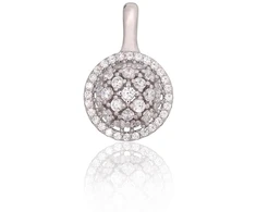 Diamond Sky Jewelry Sidabrinis pakabukas su cirkoniais „Brocade II“