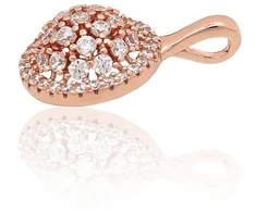Diamond Sky Jewelry Sidabrinis pakabukas su cirkoniais „Brocade“