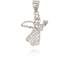 Diamond Sky Jewelry Sidabrinis pakabukas su cirkoniais „Angel XII“