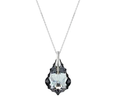 Diamond Sky Jewelry Sidabrinis pakabukas „Baroque V (Sidabrinis Night)“ su Swarovski® kristalais