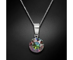Diamond Sky Jewelry Sidabrinis pakabukas „Classic (Vitrail Medium)“ su Swarovski® kristalais
