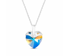 Diamond Sky Jewelry Sidabrinis pakabukas „Cupid (Light Colorado Topaz Shimmer)“ su Swarovski® kristalais