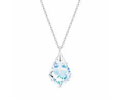 Diamond Sky Jewelry Sidabrinis pakabukas „Baroque V (Aurora Borealis)“ su Swarovski® kristalais