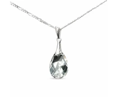 Diamond Sky Jewelry Sidabrinis pakabukas „Baroque“ su Swarovski® kristalais