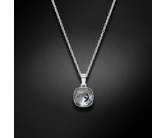Diamond Sky Jewelry Sidabrinis pakabukas „Glare (Sidabrinis Night)“ su Swarovski® kristalais