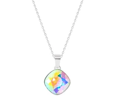 Diamond Sky Jewelry Sidabrinis pakabukas „Glare II (Aurora Borealis)“ su Swarovski® kristalais