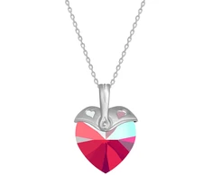 Diamond Sky Jewelry Sidabrinis pakabukas „Cupid (Light Siam Shimmer)“ su Swarovski® kristalais