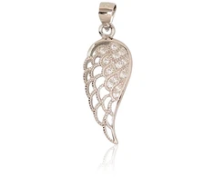 Diamond Sky Jewelry Sidabrinis pakabukas su cirkoniais „Angelo Sparnas II“