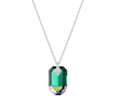 Diamond Sky Jewelry Sidabrinis pakabukas „Symbiosis (Emerald Scarabaeus Greeen)“ su Swarovski® kristalais