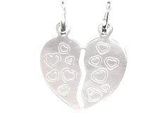 Diamond Sky Jewelry Sidabrinis pakabukas „Love II“