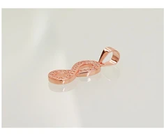 Diamond Sky Jewelry Sidabrinis pakabukas su cirkoniais „Infinity“