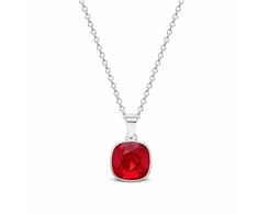 Diamond Sky Jewelry Sidabrinis pakabukas „Glare (Siam)“ su Swarovski® kristalais