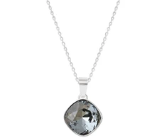 Diamond Sky Jewelry Sidabrinis pakabukas „Glare II (Sidabrinis Night)“ su Swarovski® kristalais
