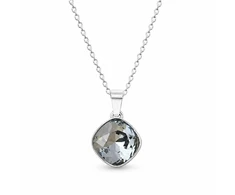 Diamond Sky Jewelry Sidabrinis pakabukas „Glare II (Sidabrinis Night)“ su Swarovski® kristalais