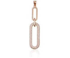 Diamond Sky Jewelry Sidabrinis pakabukas su cirkoniais „Manhattan“