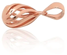 Diamond Sky Jewelry Sidabrinis pakabukas „Drop Weave“