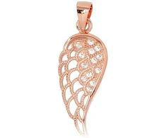 Diamond Sky Jewelry Sidabrinis pakabukas su cirkoniais „Angelo Sparnas“
