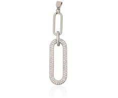 Diamond Sky Jewelry Sidabrinis pakabukas su cirkoniais „Manhattan II“