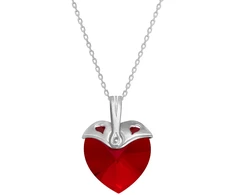 Diamond Sky Jewelry Sidabrinis pakabukas „Cupid (Siam)“ su Swarovski® kristalais