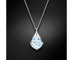 Diamond Sky Jewelry Sidabrinis pakabukas „Baroque V (Aurora Borealis)“ su Swarovski® kristalais