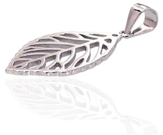 Diamond Sky Jewelry Sidabrinis pakabukas „Sidabrinis Leaf“
