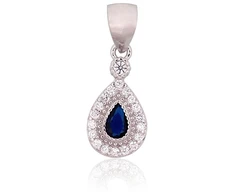 Diamond Sky Jewelry Sidabrinis pakabukas su cirkoniais „Princess Tear II“