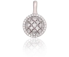 Diamond Sky Jewelry Sidabrinis pakabukas su cirkoniais „Brocade II“