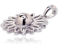 Diamond Sky Jewelry Sidabrinis pakabukas „Sidabrinis Sun“
