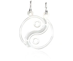 Diamond Sky Jewelry Sidabrinis pakabukas „Yin Yang II“