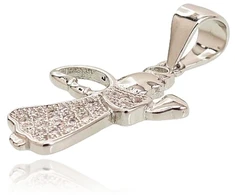 Diamond Sky Jewelry Sidabrinis pakabukas su cirkoniais „Angel XII“