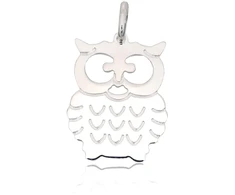 Diamond Sky Jewelry Sidabrinis pakabukas „Owl VII“