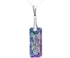 Diamond Sky Jewelry Sidabrinis pakabukas „Growing Crystal II (Vitrail Light)“ su Swarovski® kristalais