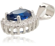 Diamond Sky Jewelry Sidabrinis pakabukas su cirkoniais „Ferro III“