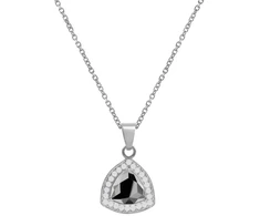 Diamond Sky Jewelry Sidabrinis pakabukas „Elemental Magic (Light Chrome)“ su Swarovski® kristalais