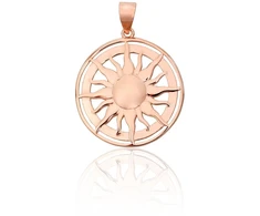 Diamond Sky Jewelry Sidabrinis pakabukas „Sun V“