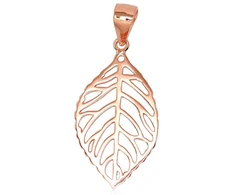 Diamond Sky Jewelry Sidabrinis pakabukas „Auksinis Lapas“