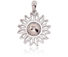Diamond Sky Jewelry Sidabrinis pakabukas „Sidabrinis Sun“